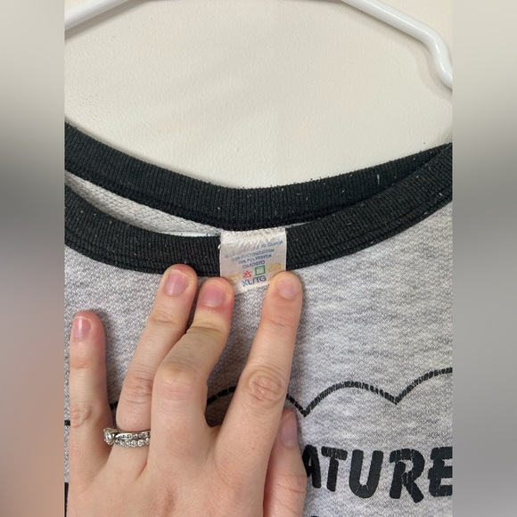 Vintage Garfield Grey Crew Neck Sweater Women’s XL - Picture 7 of 9